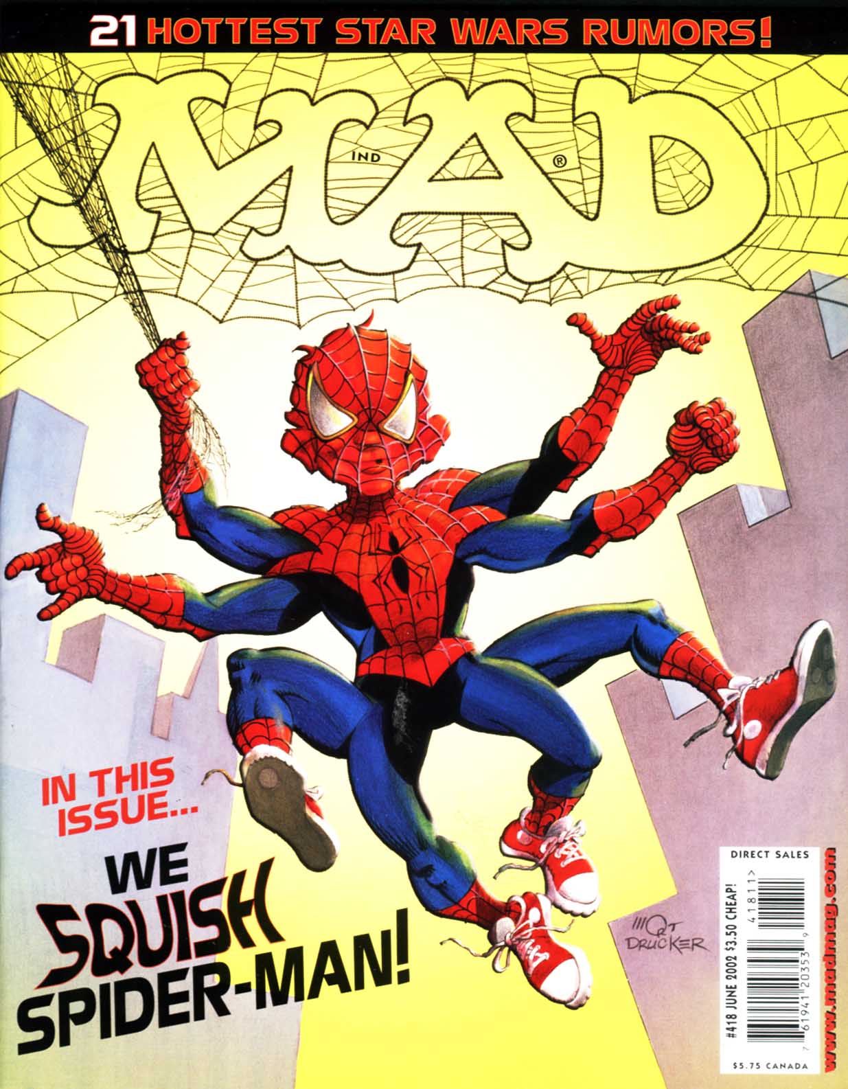 Read online MAD comic -  Issue #418 - 1