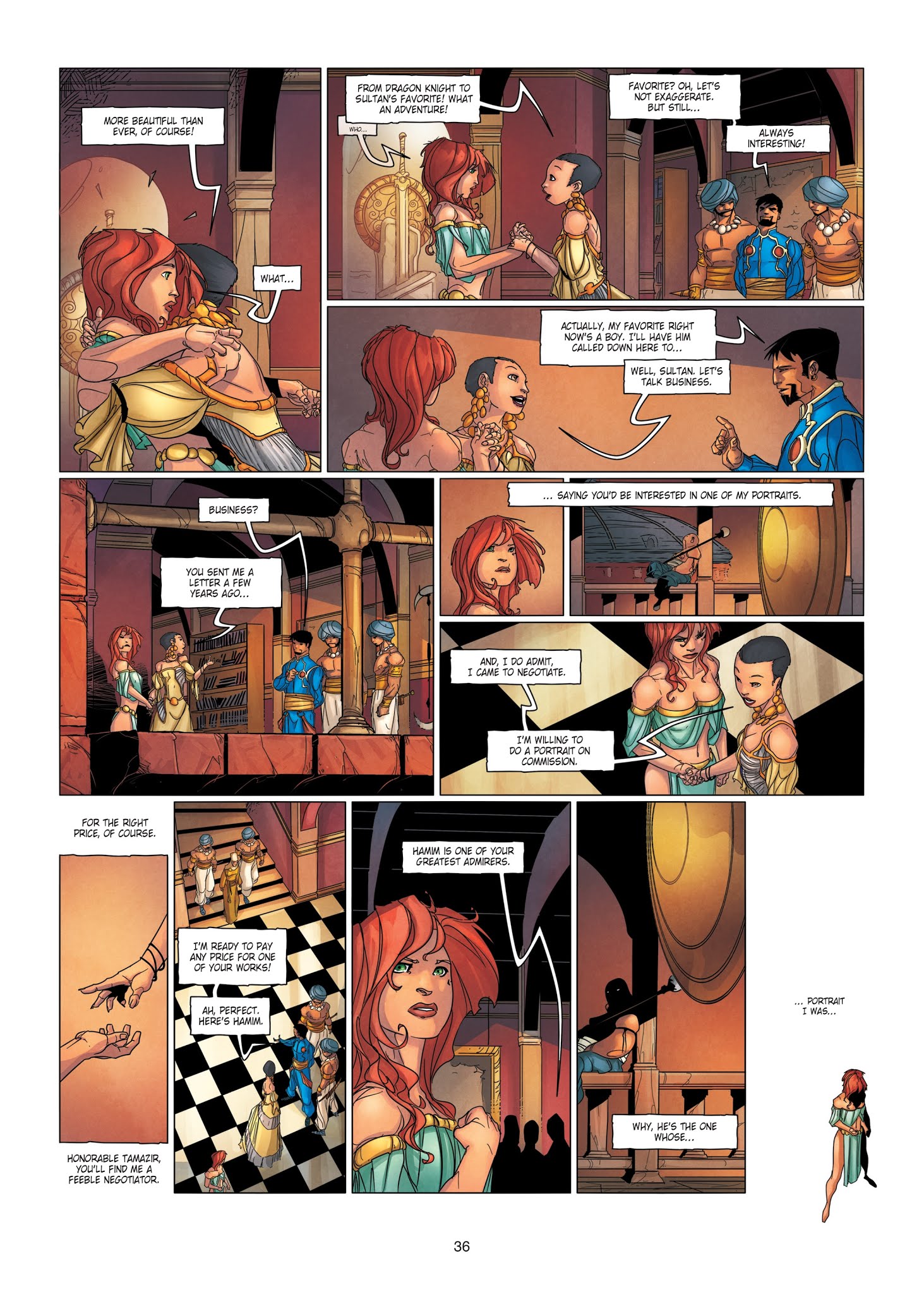 Read online Chronicles of the Dragon Knights comic -  Issue #15 - 36