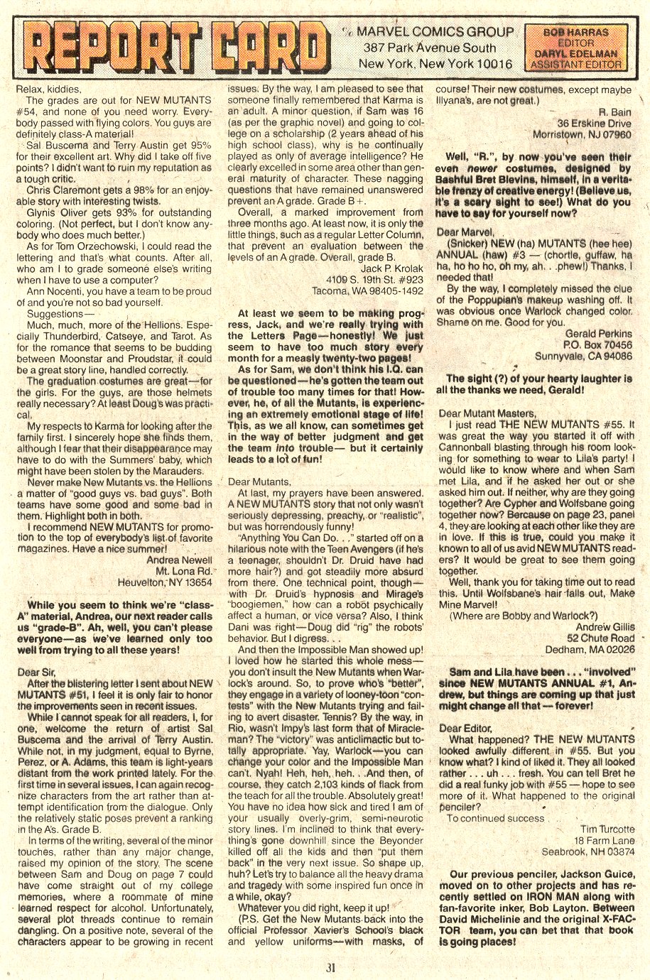 Read online The New Mutants comic -  Issue #67 - 25
