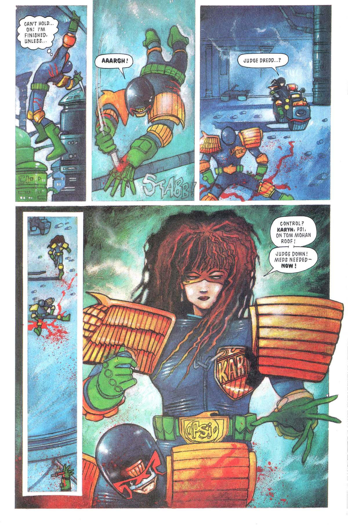 Read online Judge Dredd: The Megazine comic -  Issue #14 - 7