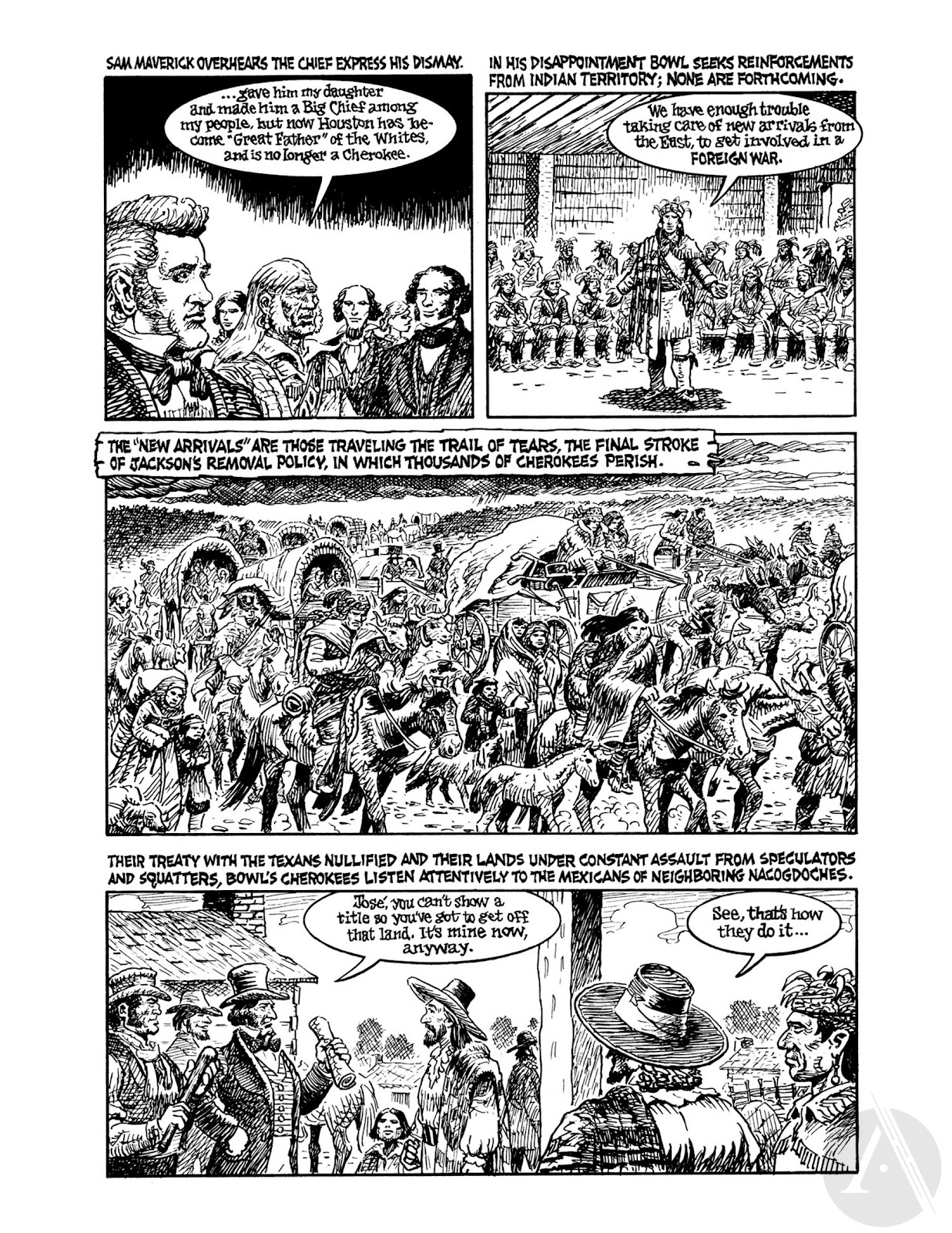 Indian Lover: Sam Houston & the Cherokees issue TPB - Page 75