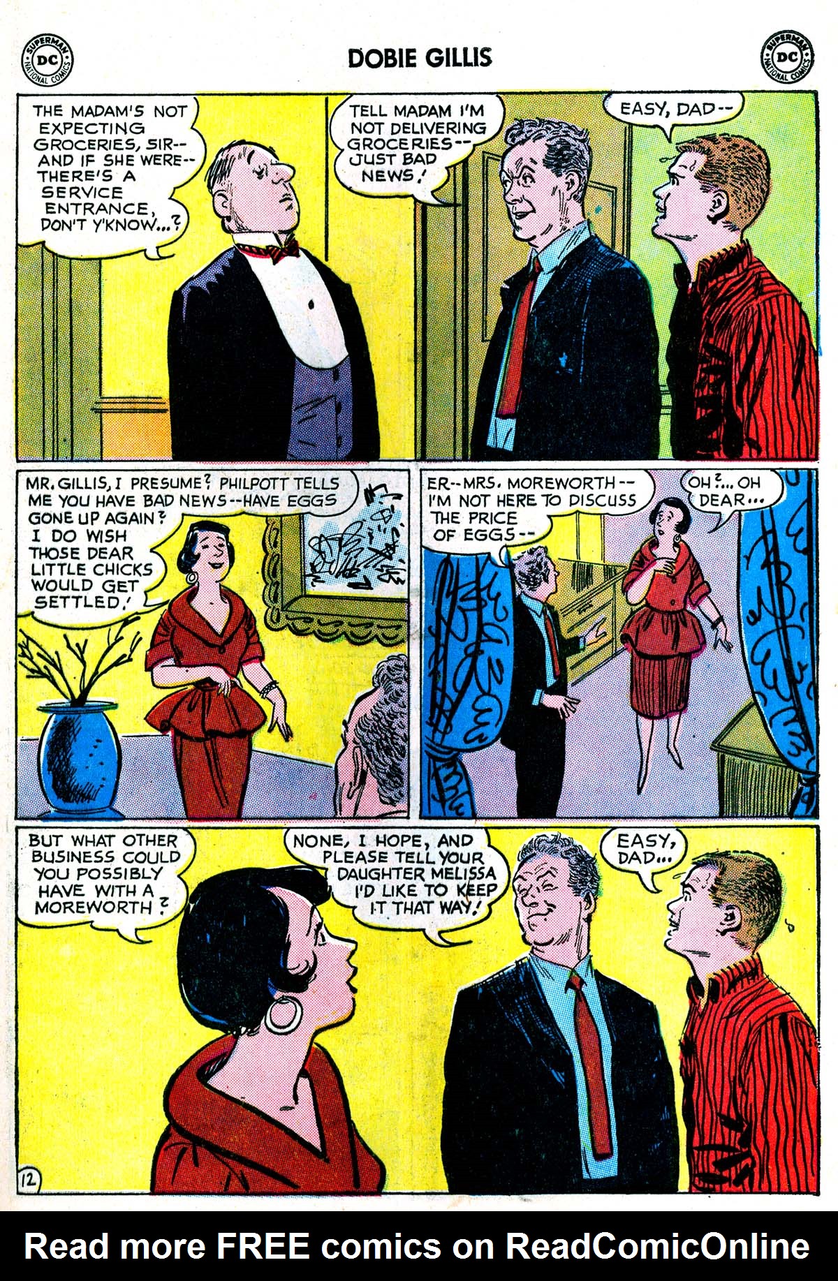 Read online Many Loves of Dobie Gillis comic -  Issue #8 - 17