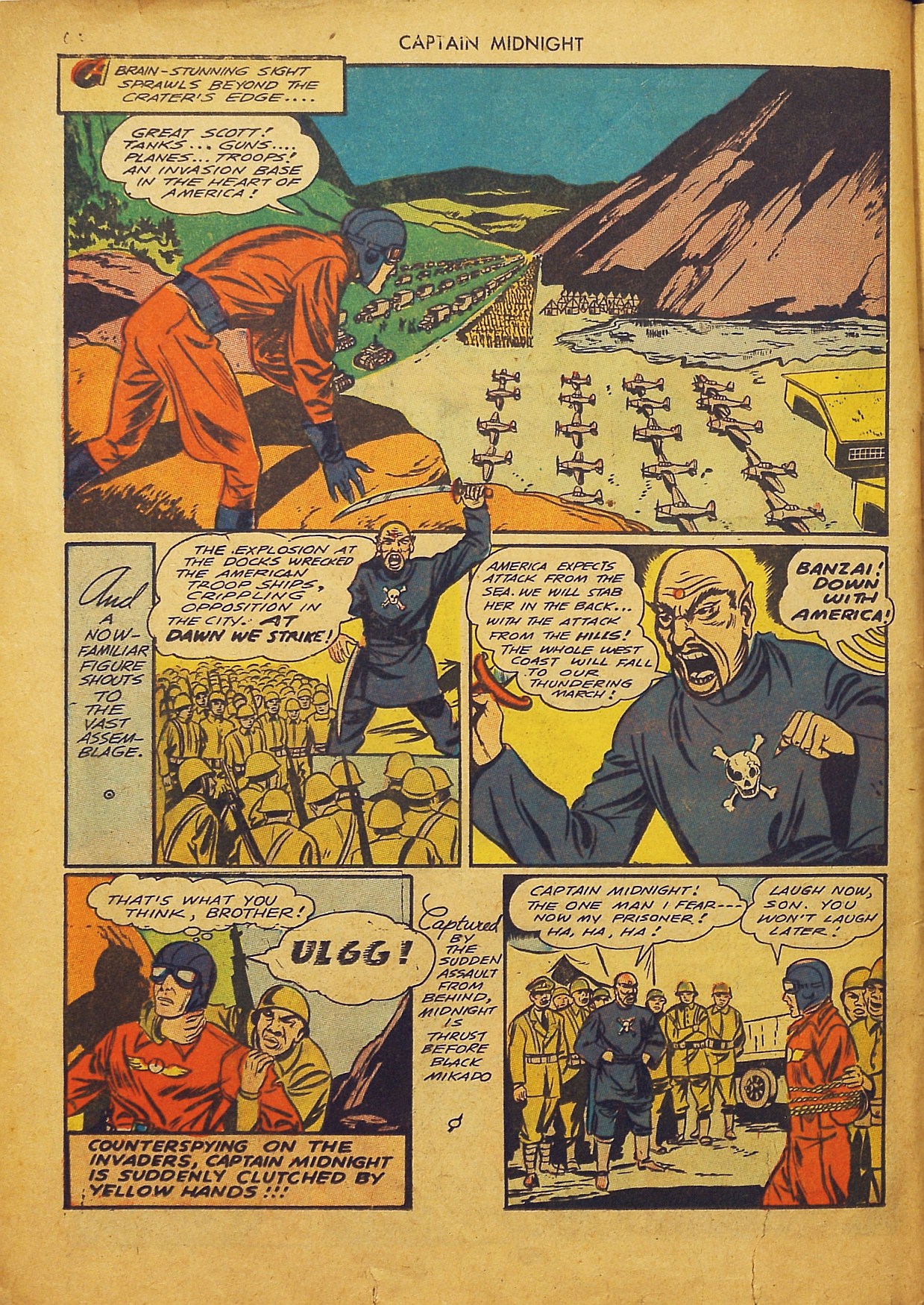 Read online Captain Midnight (1942) comic -  Issue #2 - 63