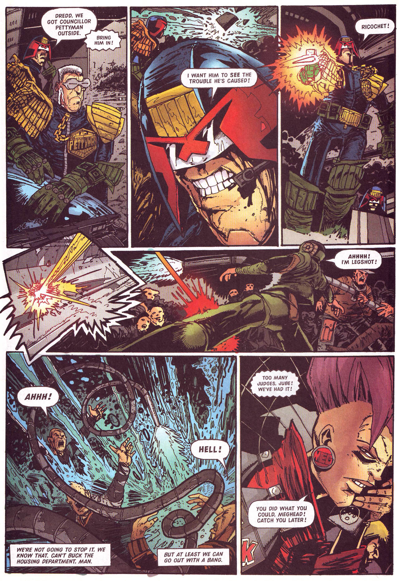 Read online Judge Dredd Megazine (vol. 3) comic -  Issue #63 - 12