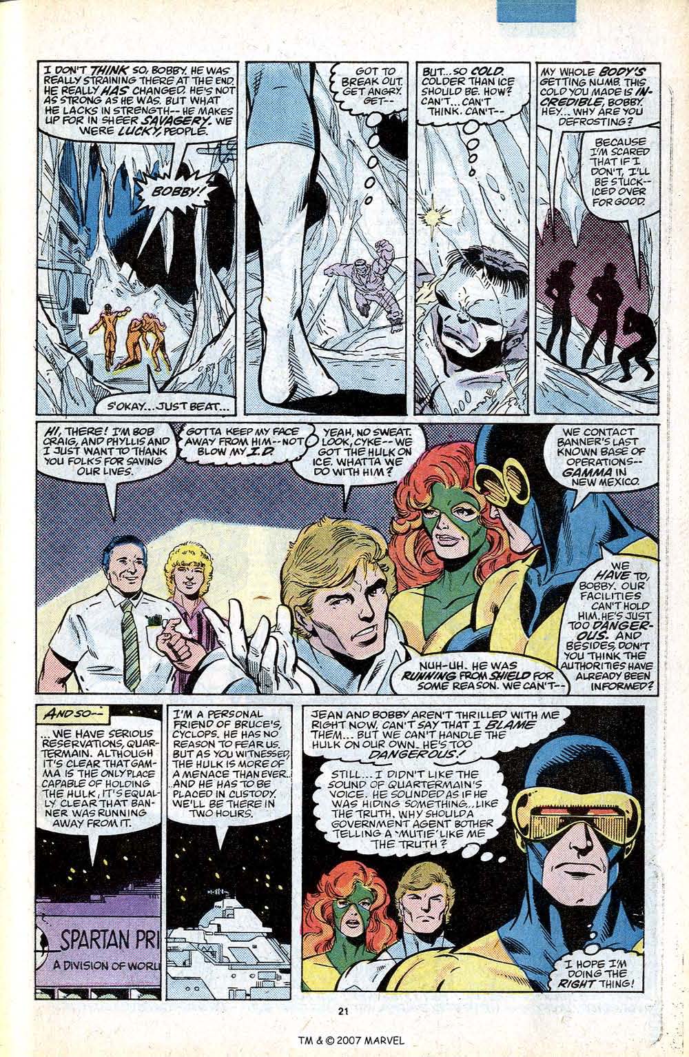 Read online The Incredible Hulk (1968) comic -  Issue #336 - 31