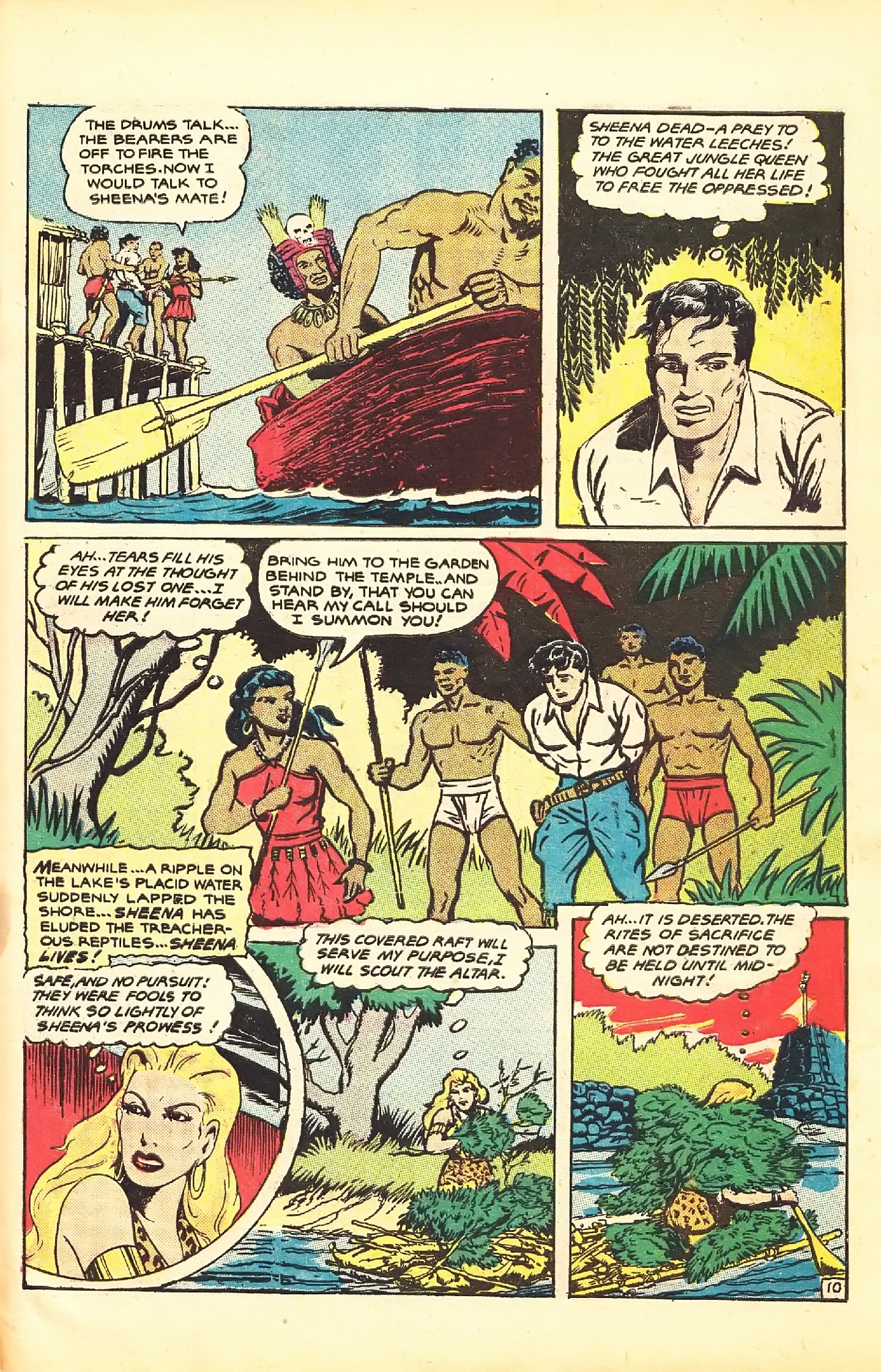 Read online Sheena, Queen of the Jungle (1942) comic -  Issue #7 - 43