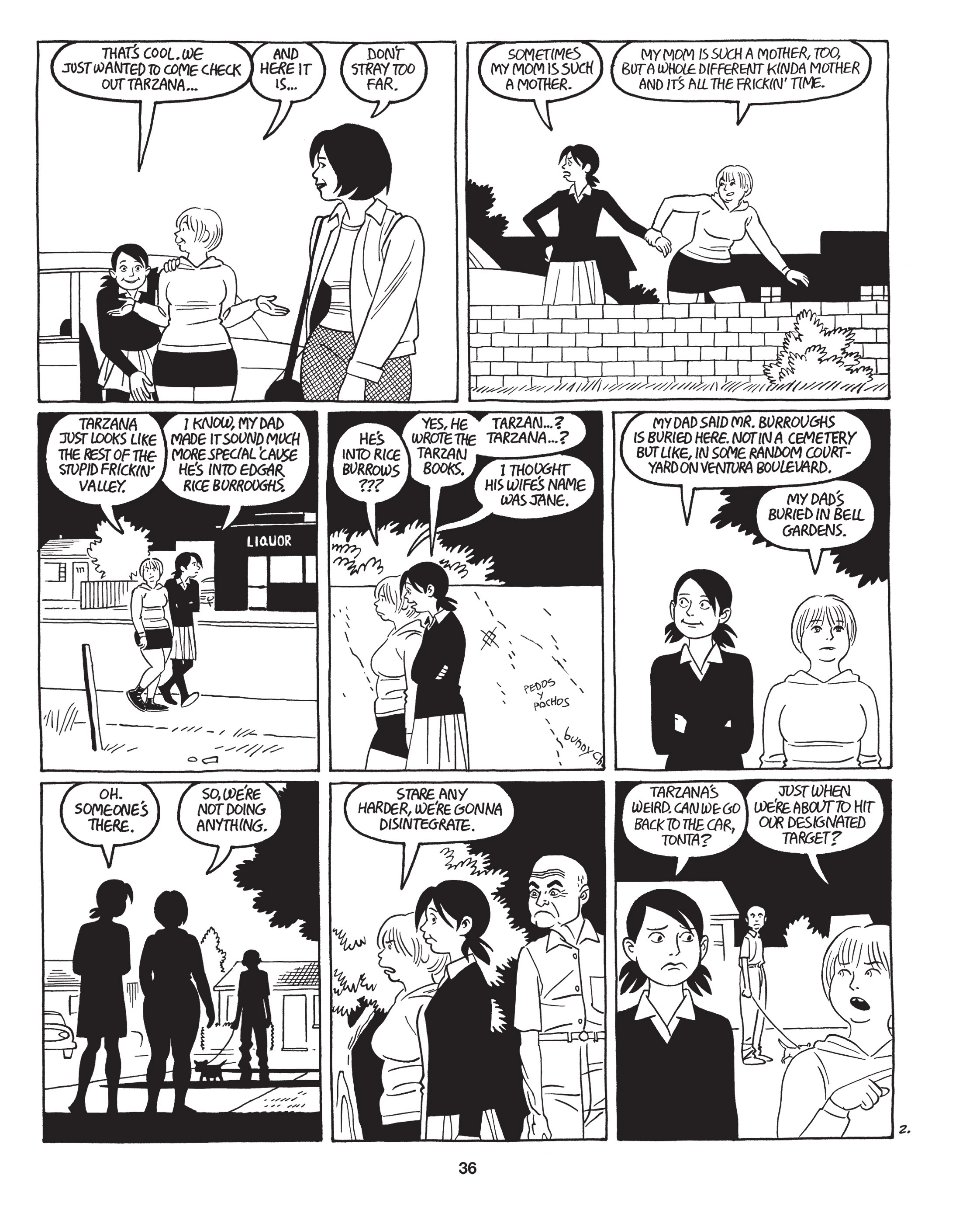 Read online Love and Rockets: New Stories comic -  Issue #6 - 38