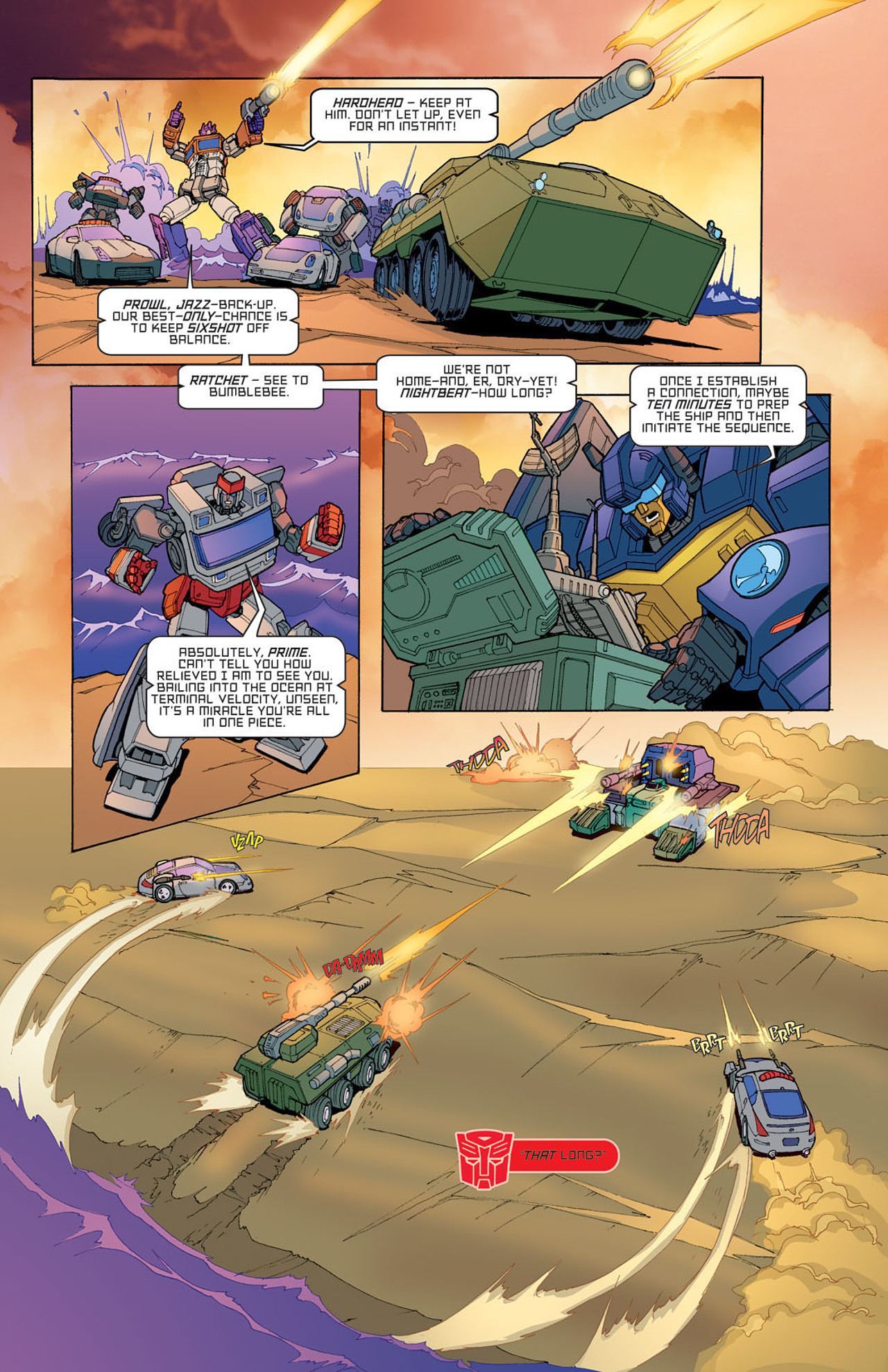 Read online The Transformers: Devastation comic -  Issue #4 - 8