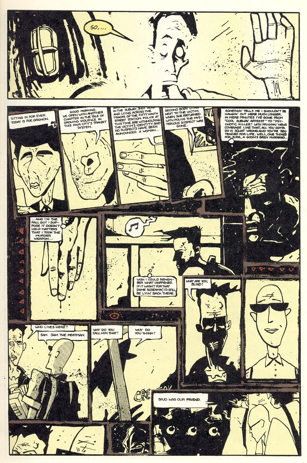 Read online Ted McKeever's Metropol AD comic -  Issue #3 - 7