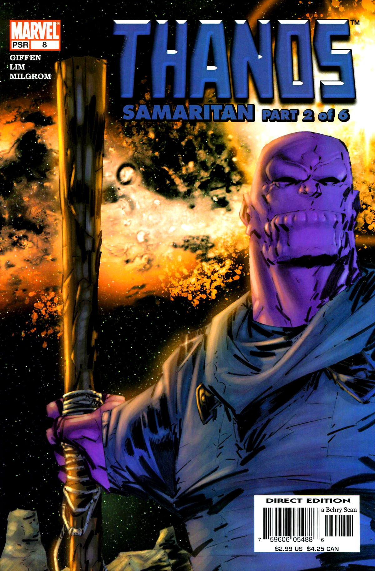 Read online Thanos (2003) comic -  Issue #8 - 1