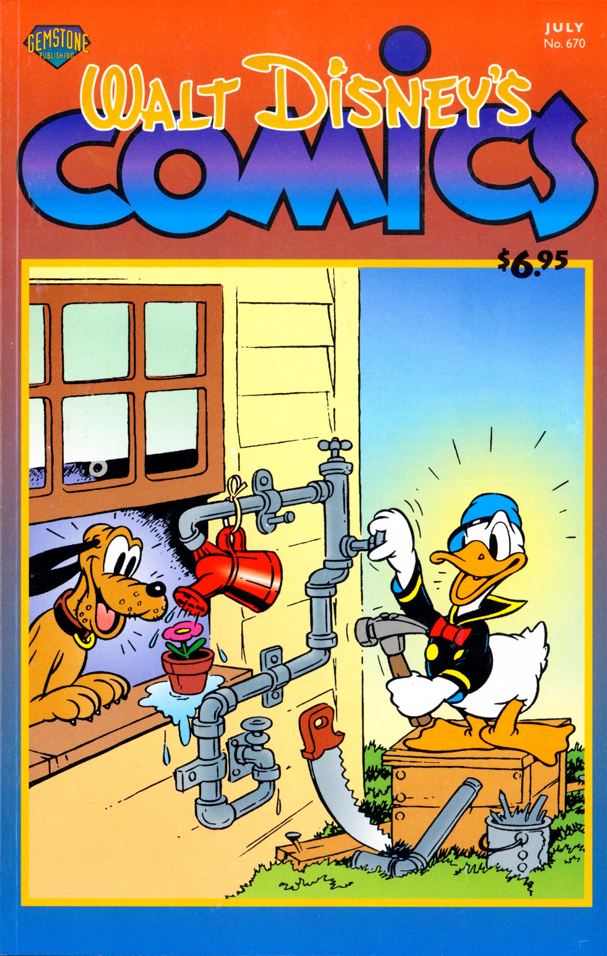 Read online Walt Disney's Comics and Stories comic -  Issue #670 - 1