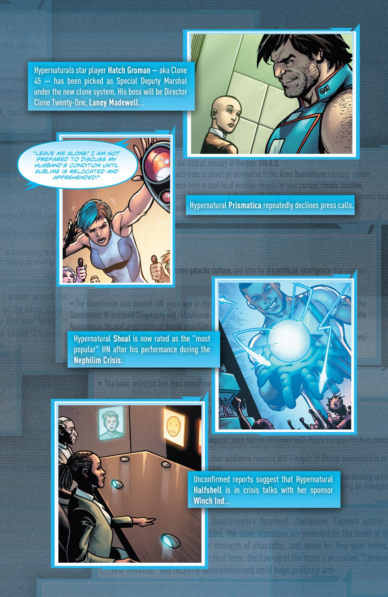 Read online The Hypernaturals comic -  Issue #12 - 24