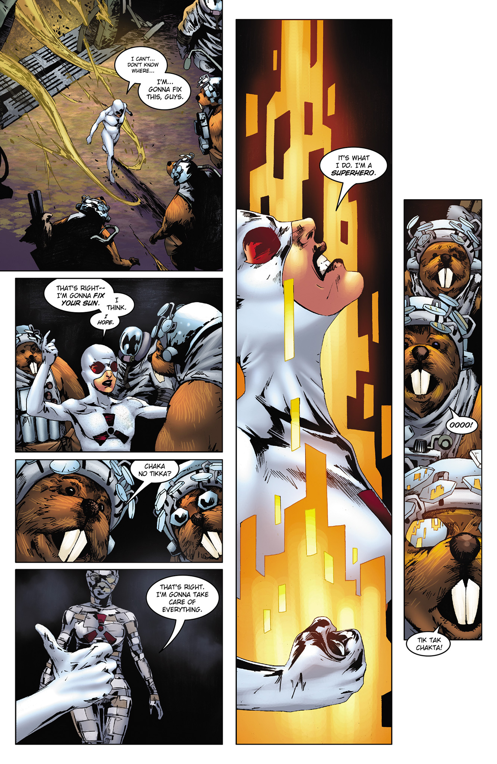 Read online Solar: Man of the Atom (2014) comic -  Issue #6 - 16