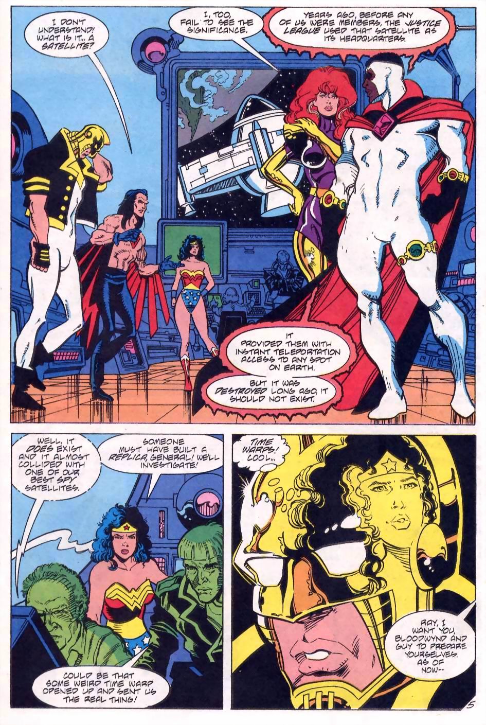 Read online Justice League America comic -  Issue #73 - 5