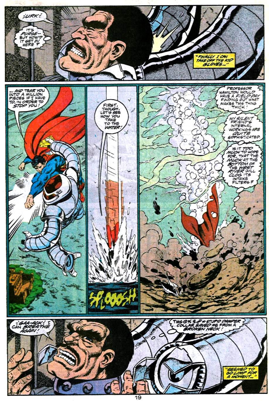 Read online Adventures of Superman (1987) comic -  Issue #486 - 20