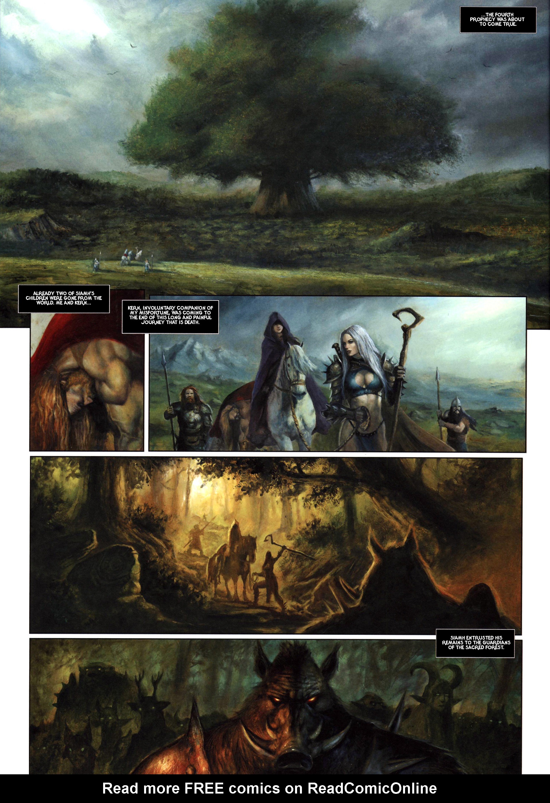 Read online Arawn comic -  Issue #5 - 10