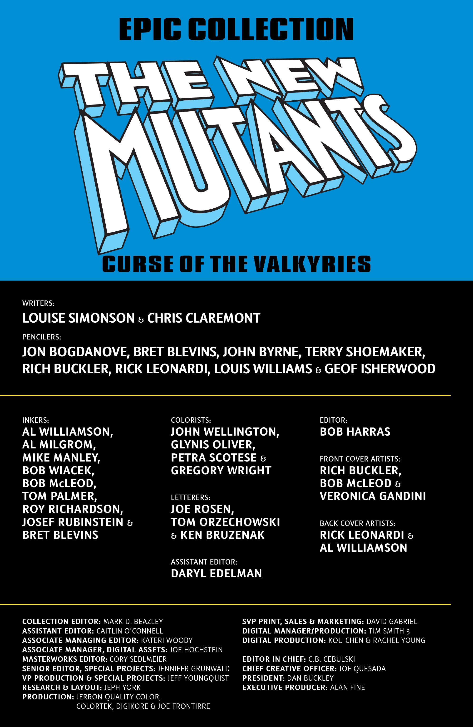 Read online New Mutants Epic Collection comic -  Issue # TPB Curse Of The Valkyries (Part 1) - 3
