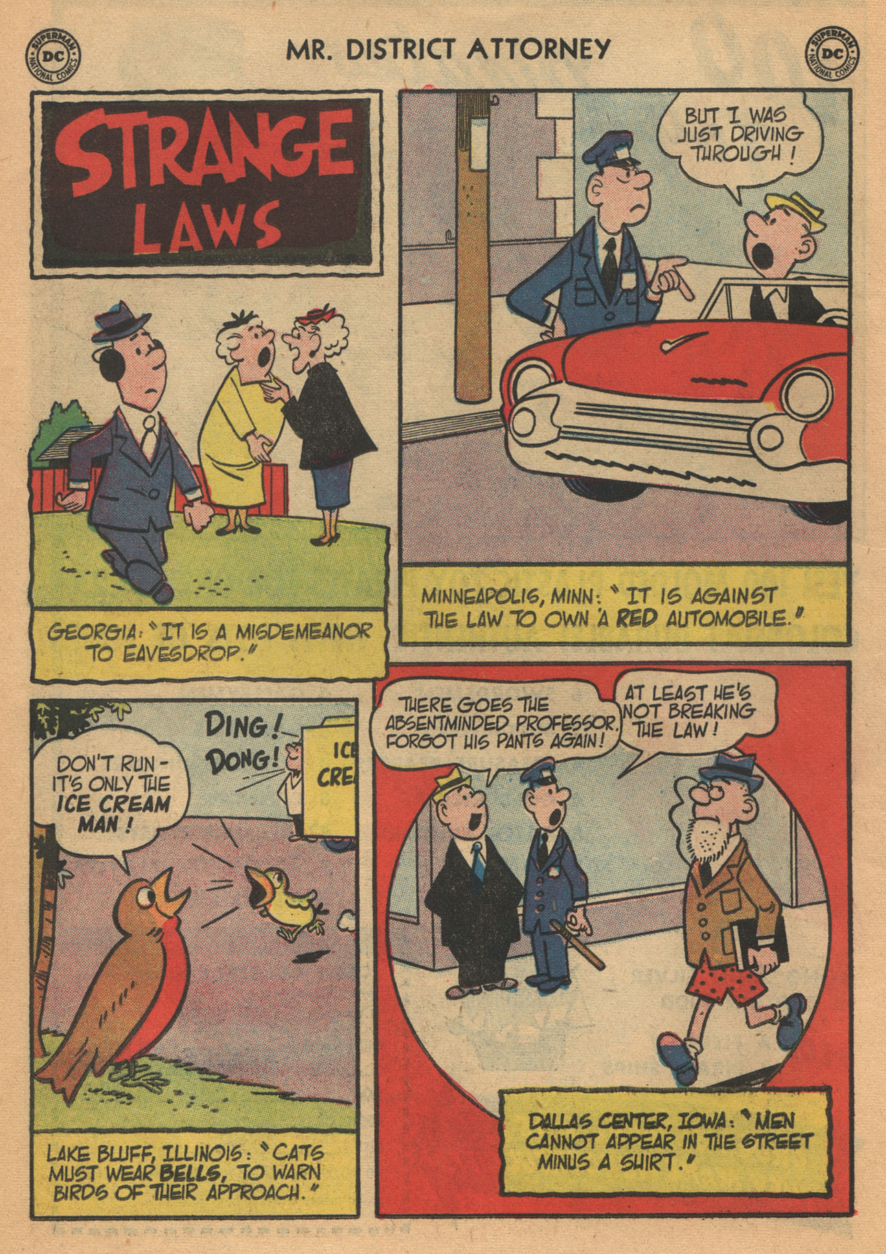 Read online Mr. District Attorney comic -  Issue #56 - 12