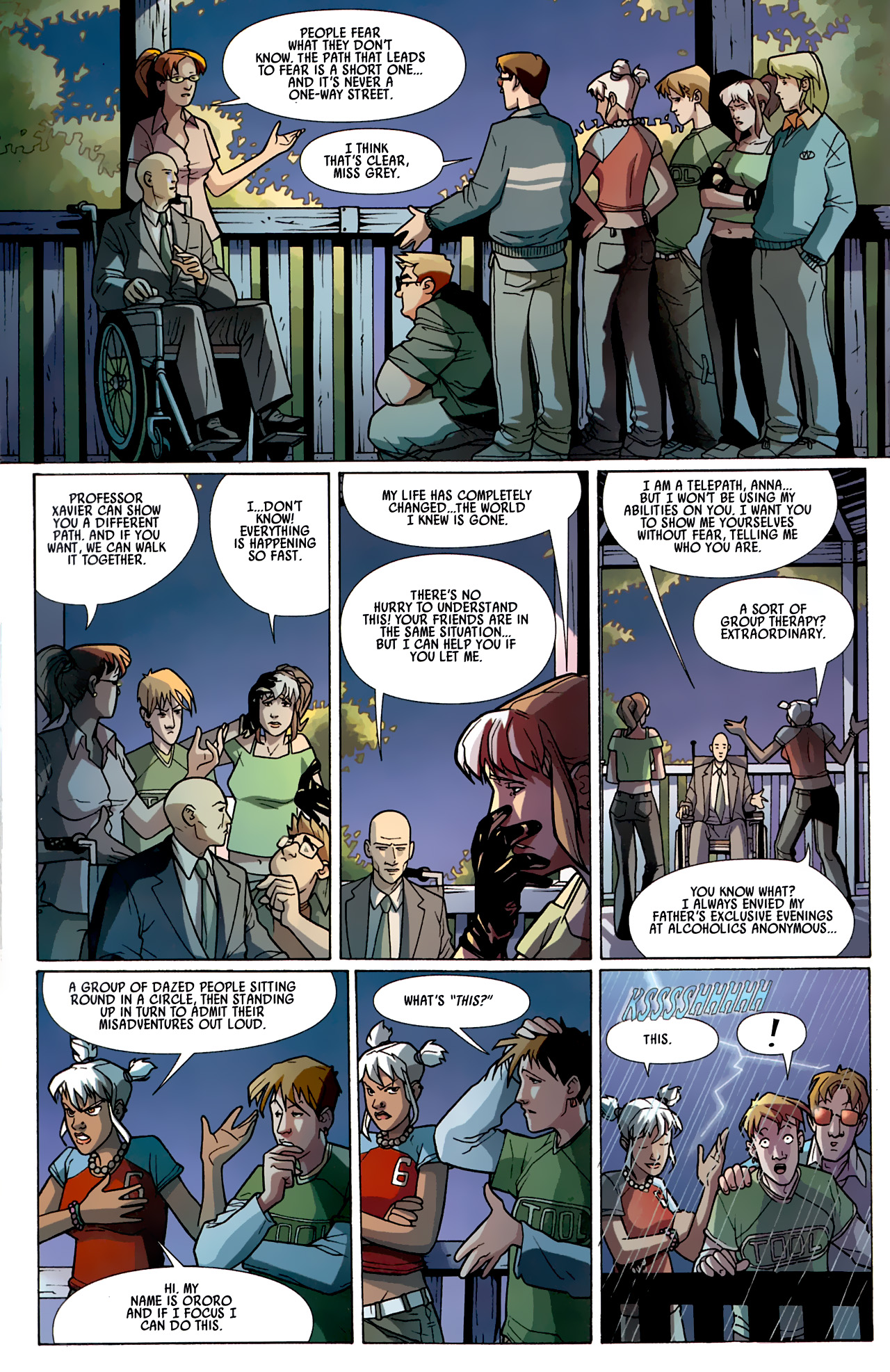 Read online X-Campus comic -  Issue #2 - 18