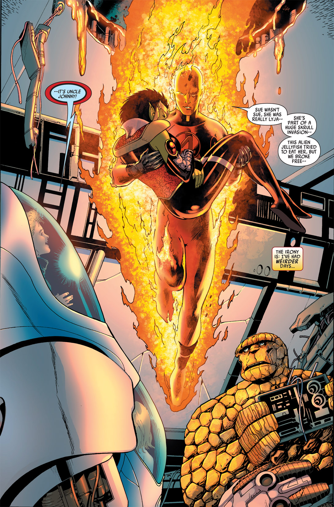 Read online Secret Invasion: Fantastic Four comic -  Issue #2 - 21