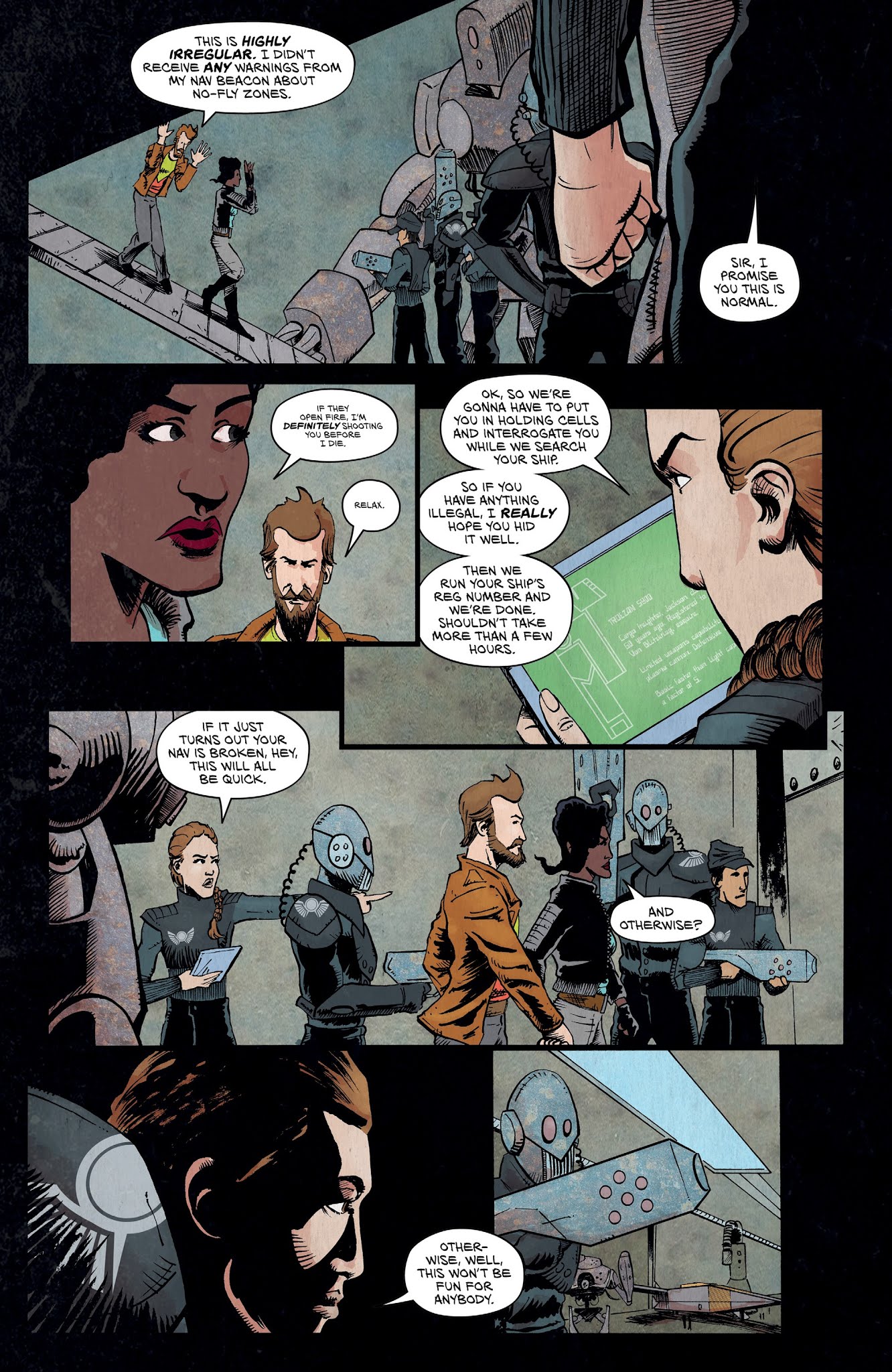 Read online Vagrant Queen comic -  Issue #2 - 7