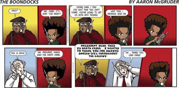 Read online The Boondocks Collection comic -  Issue # Year 2004 - 290