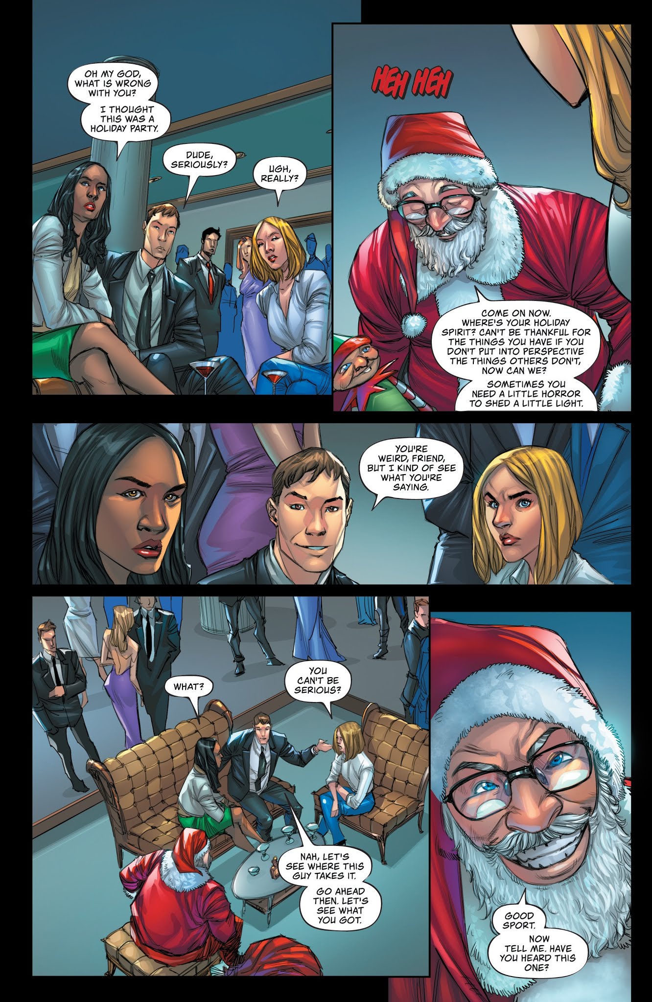 Read online Grimm Fairy Tales 2018 Holiday Special comic -  Issue # Full - 15