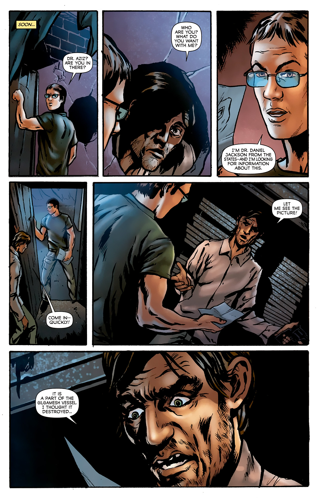 Read online Stargate: Daniel Jackson comic -  Issue #1 - 9