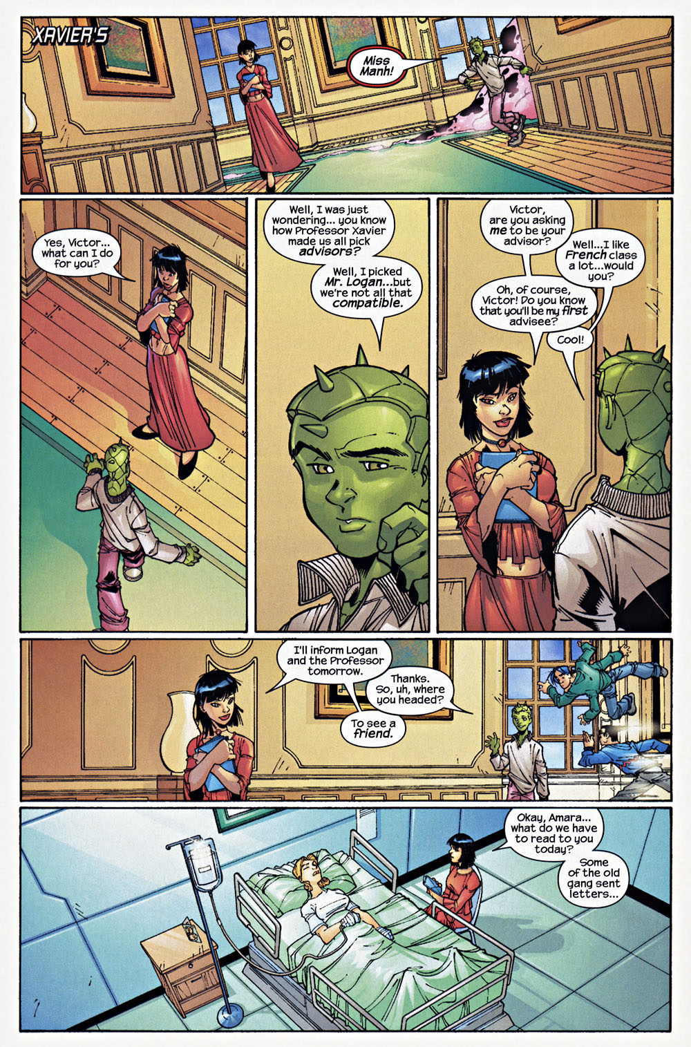 Read online New Mutants (2003) comic -  Issue #7 - 10
