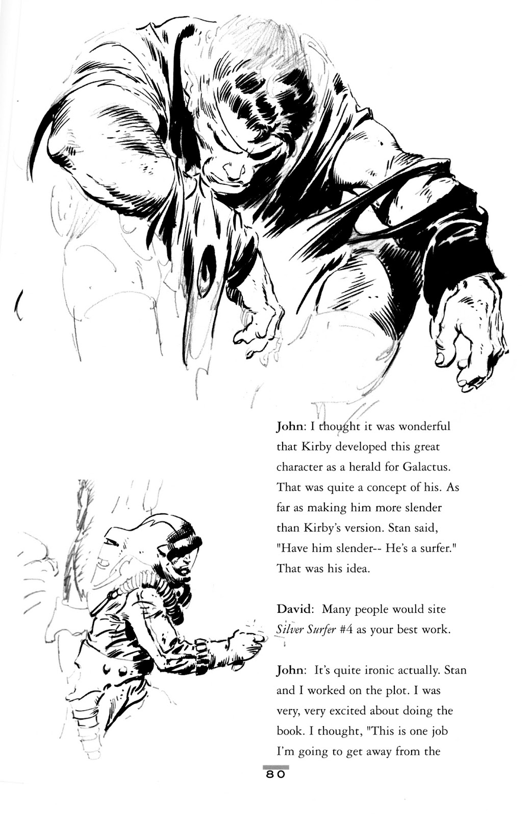 John Buscema Sketchbook issue TPB - Page 81
