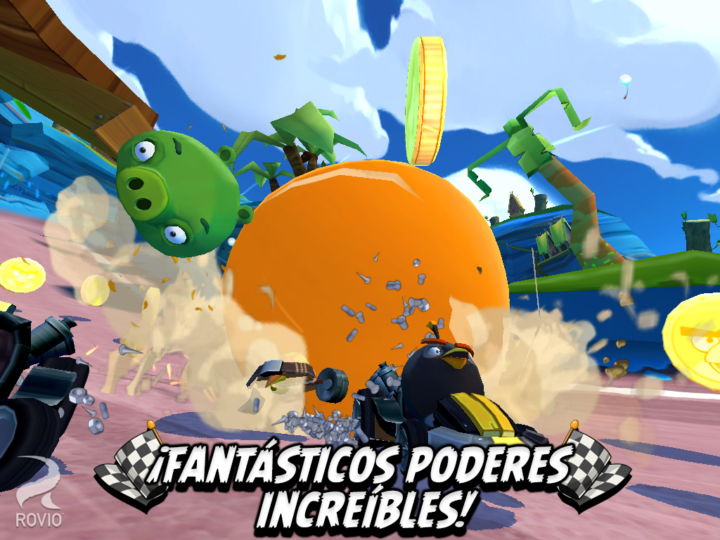 Angry Birds Go APK MOD V1.3.2 [Monedas y Gemas Ilimitadas]