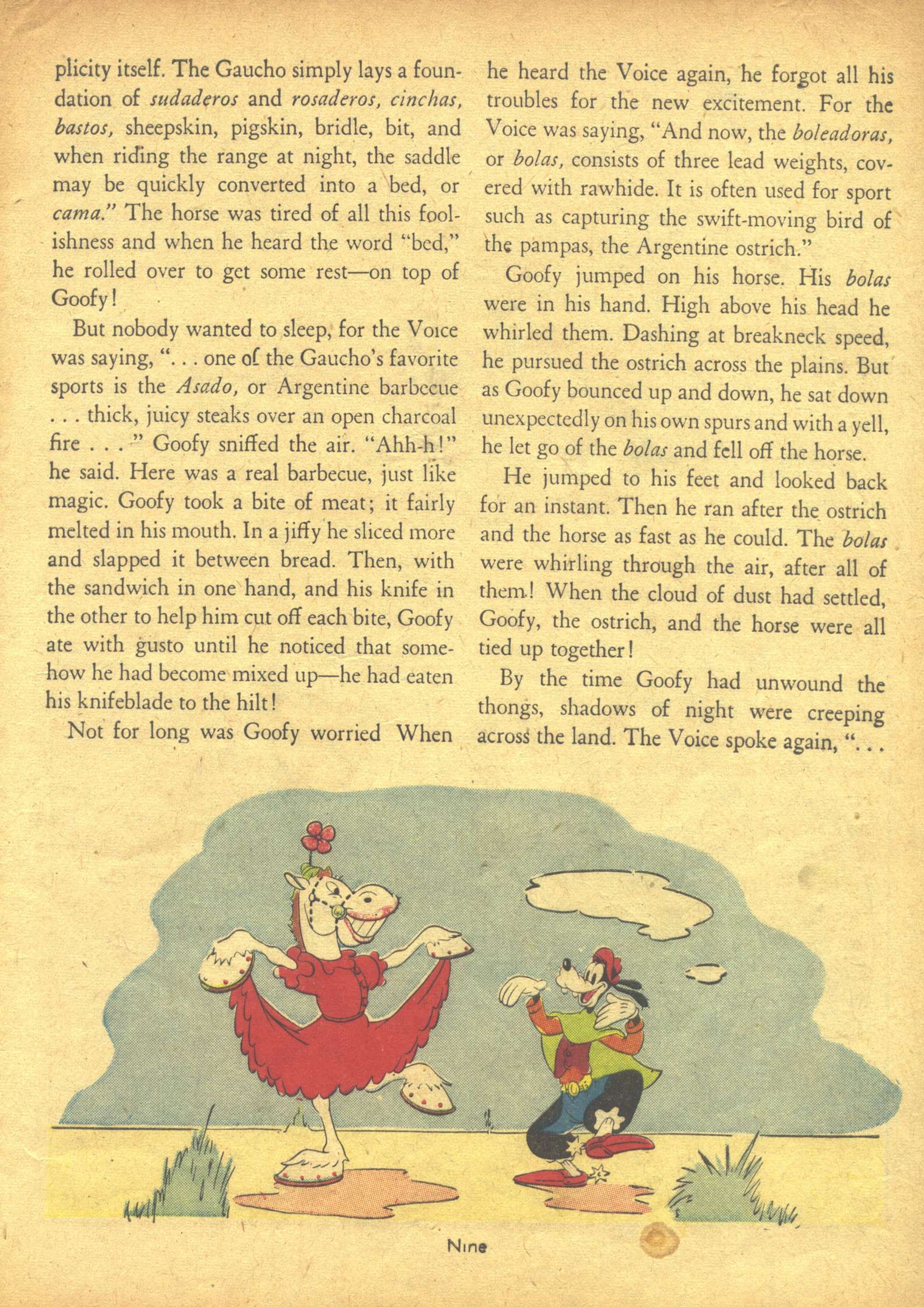 Read online Walt Disney's Comics and Stories comic -  Issue #23 - 11