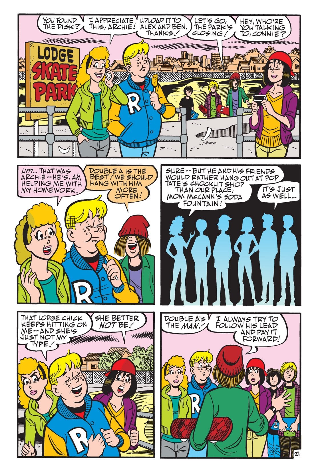 Read online Archie Freshman Year comic -  Issue # TPB 2 - 121