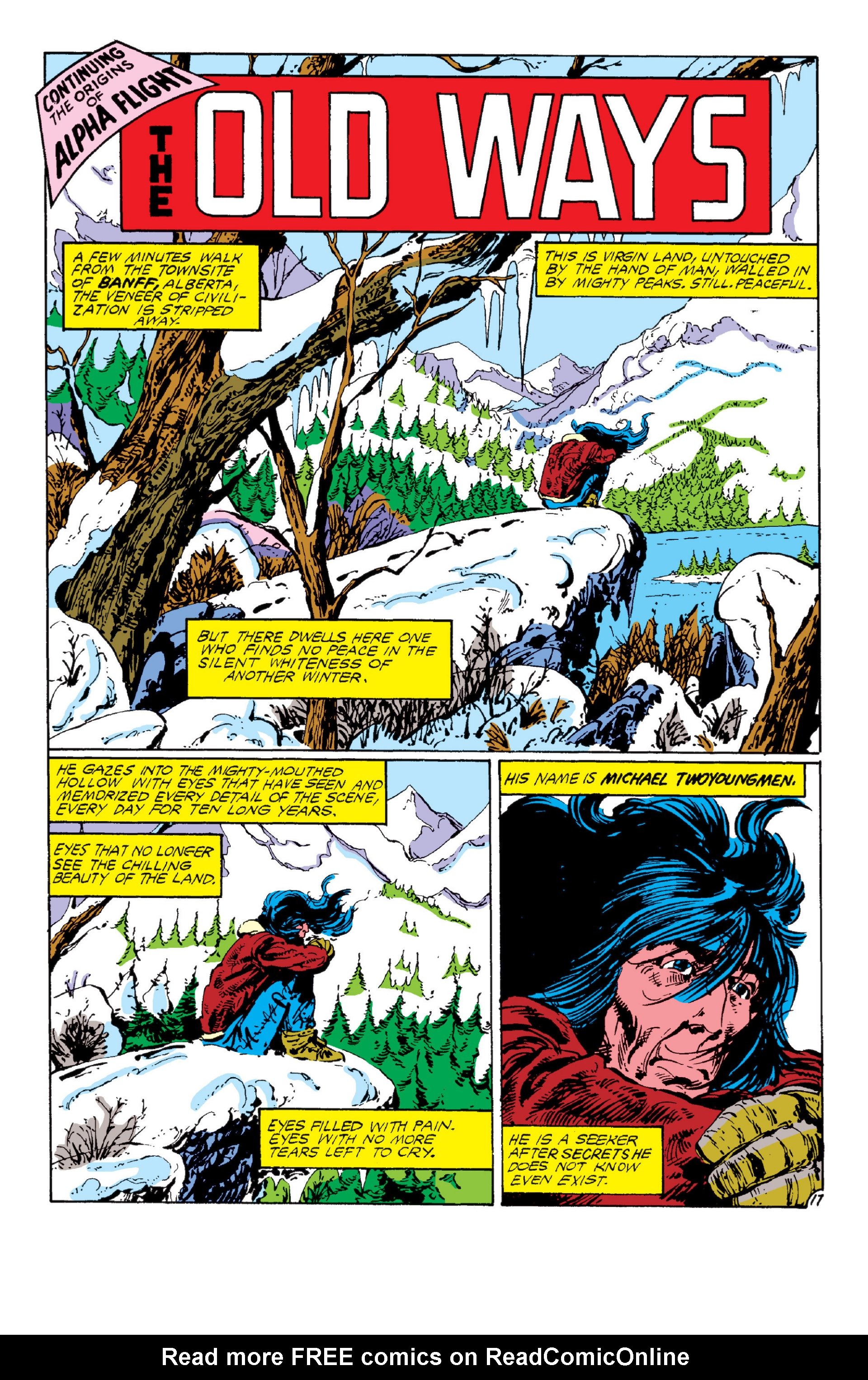 Read online Alpha Flight (1983) comic -  Issue #6 - 17