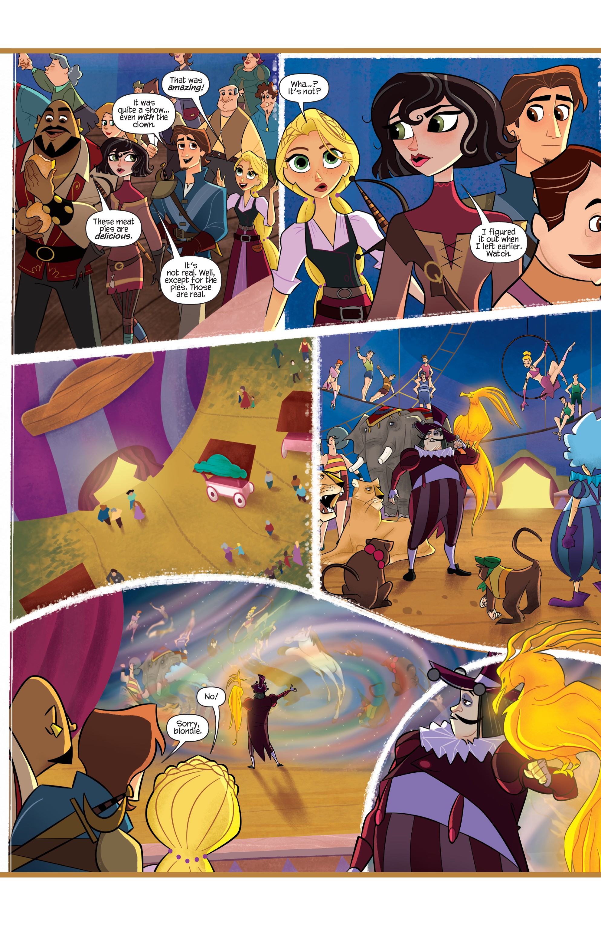 Read online Tangled: The Series: Hair and Now comic -  Issue #2 - 7