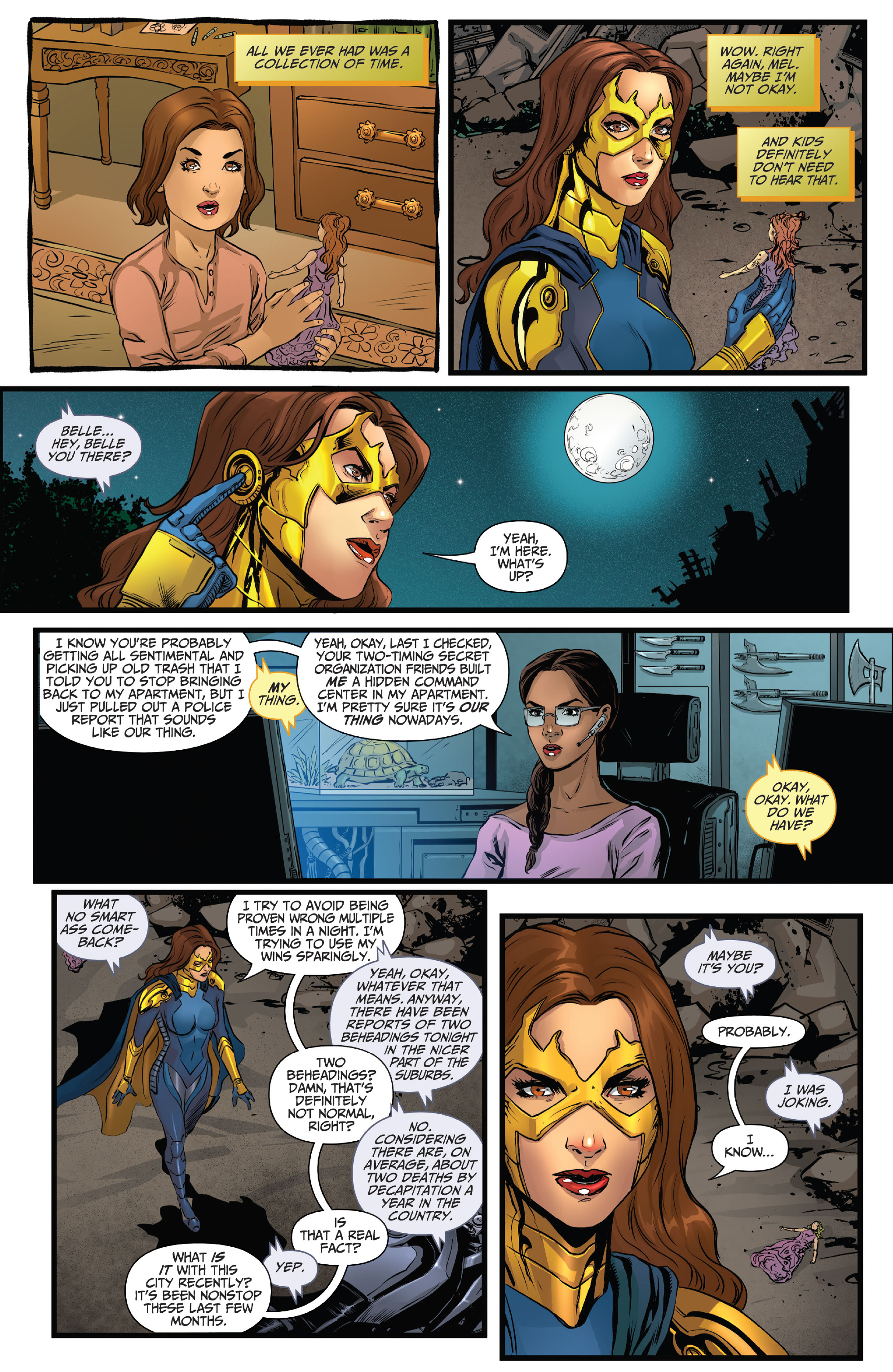 Read online Belle: Headless Horseman comic -  Issue # Full - 12
