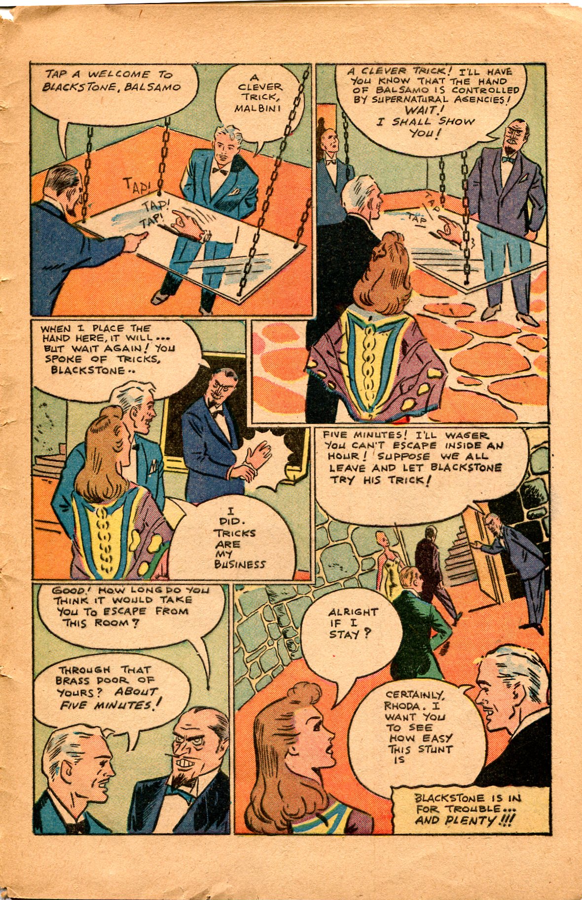 Read online Super-Magician Comics comic -  Issue #34 - 45