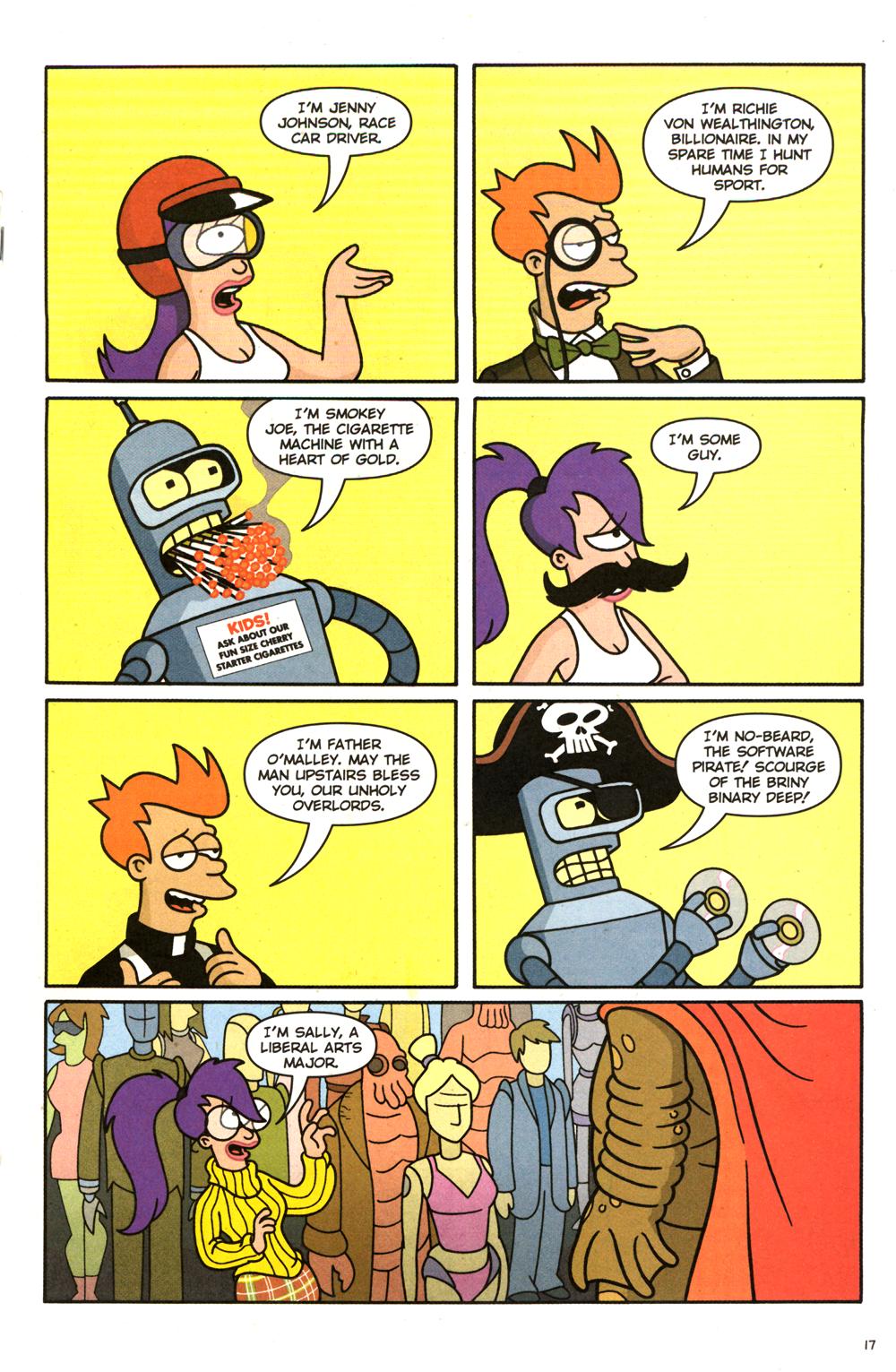 Read online Futurama Comics comic -  Issue #17 - 18