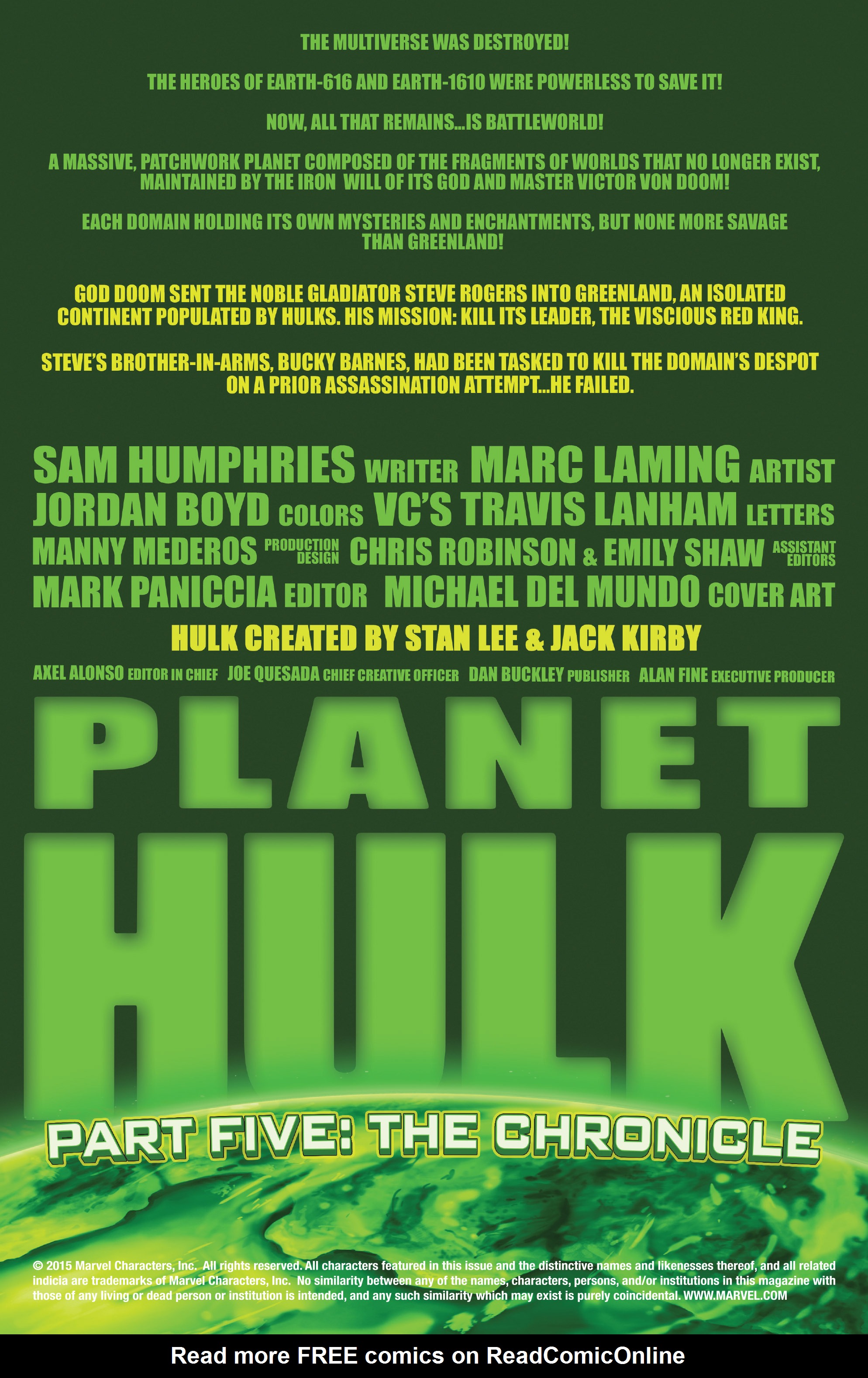 Read online Planet Hulk comic -  Issue #5 - 2