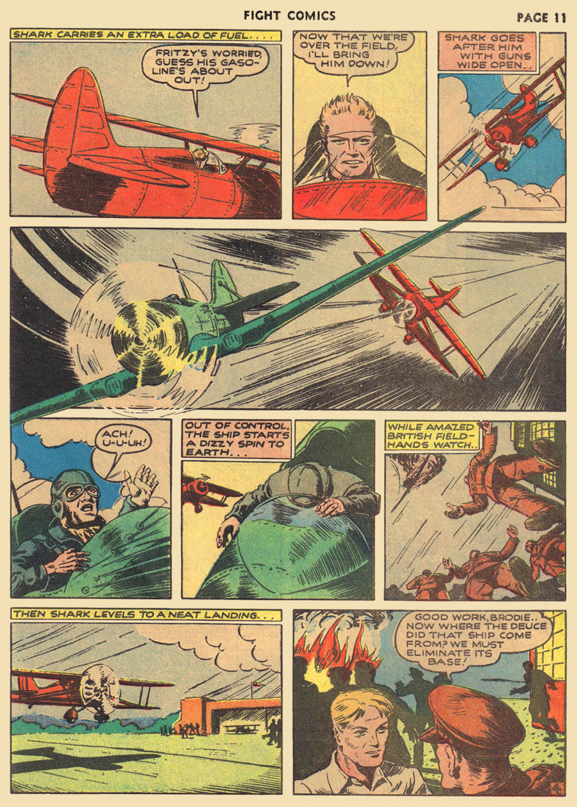 Read online Fight Comics comic -  Issue #12 - 13