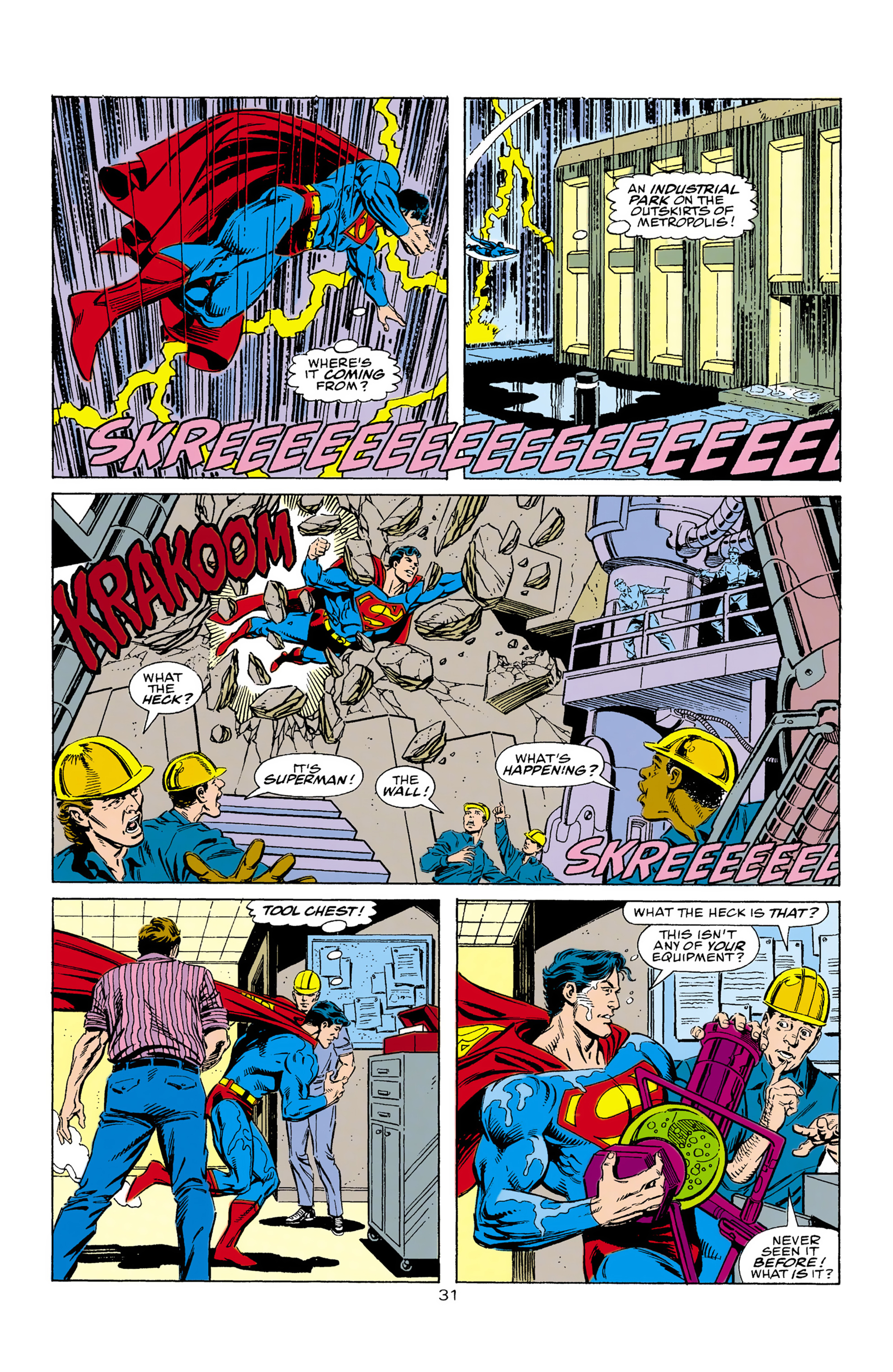 Read online Superman: The Man of Steel (1991) comic -  Issue #1 - 31