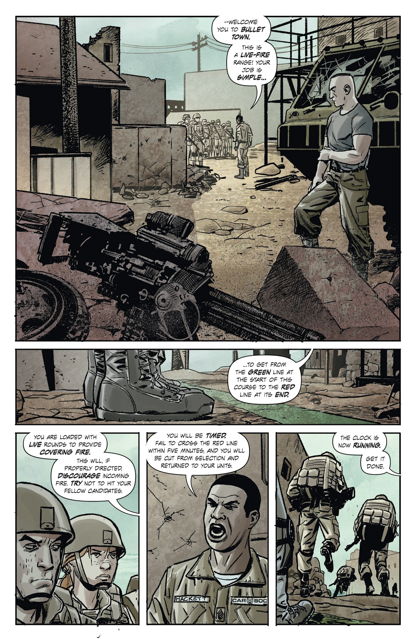 Read online Lazarus: X  66 comic -  Issue #1 - 19