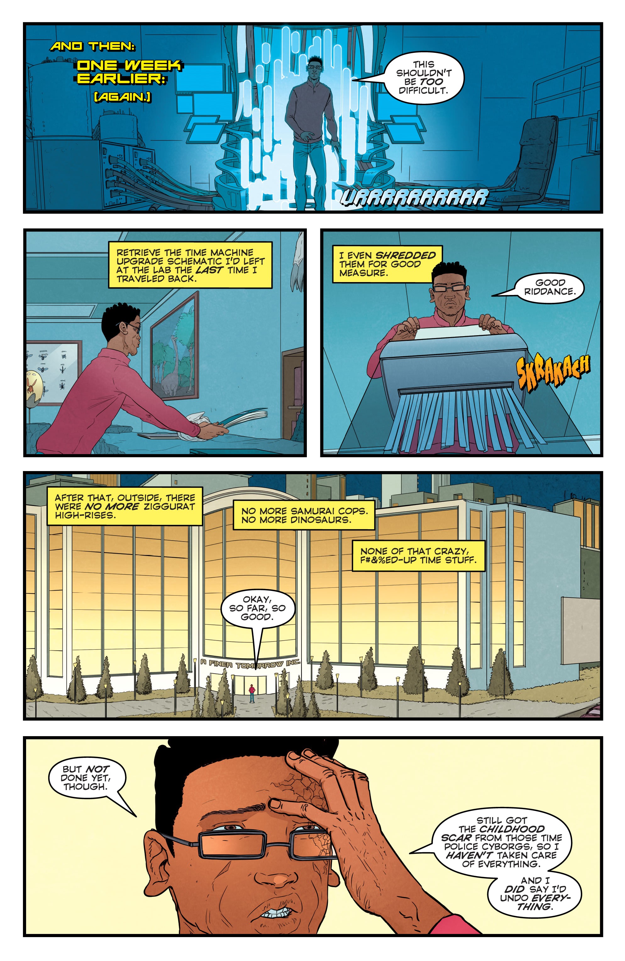 Read online The Man Who Effed Up Time comic -  Issue #2 - 12