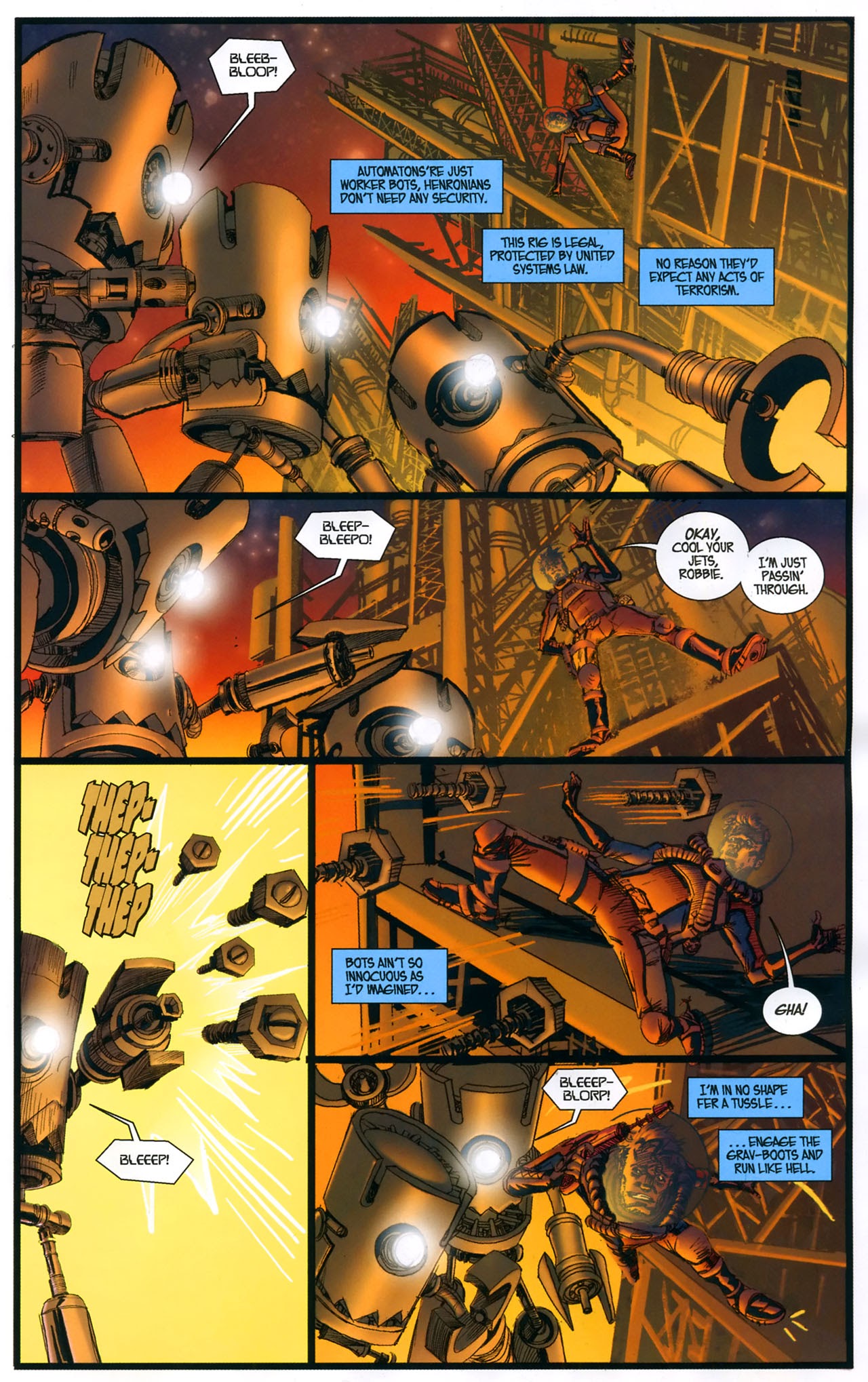 Read online Tales of the Fear Agent comic -  Issue # Full - 13