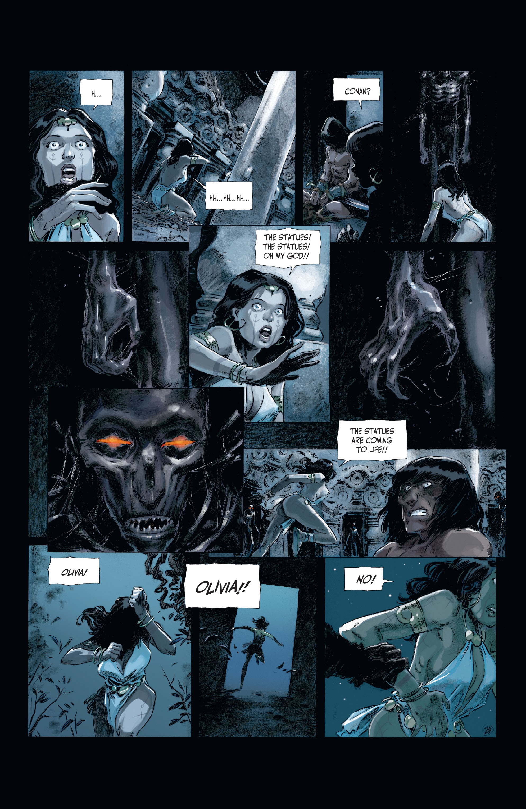 Read online The Cimmerian: Iron Shadows in the Moon comic -  Issue #2 - 11