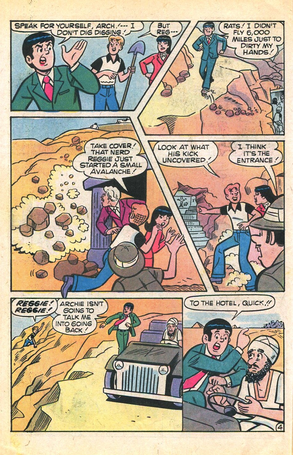 Read online Reggie and Me (1966) comic -  Issue #110 - 6