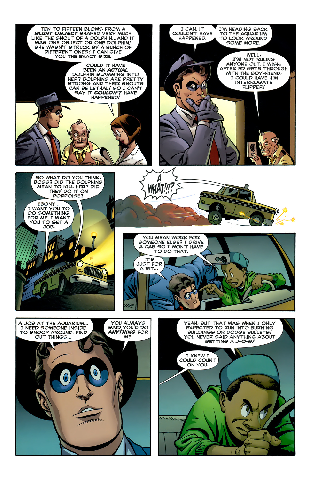 Read online The Spirit (2007) comic -  Issue #20 - 10