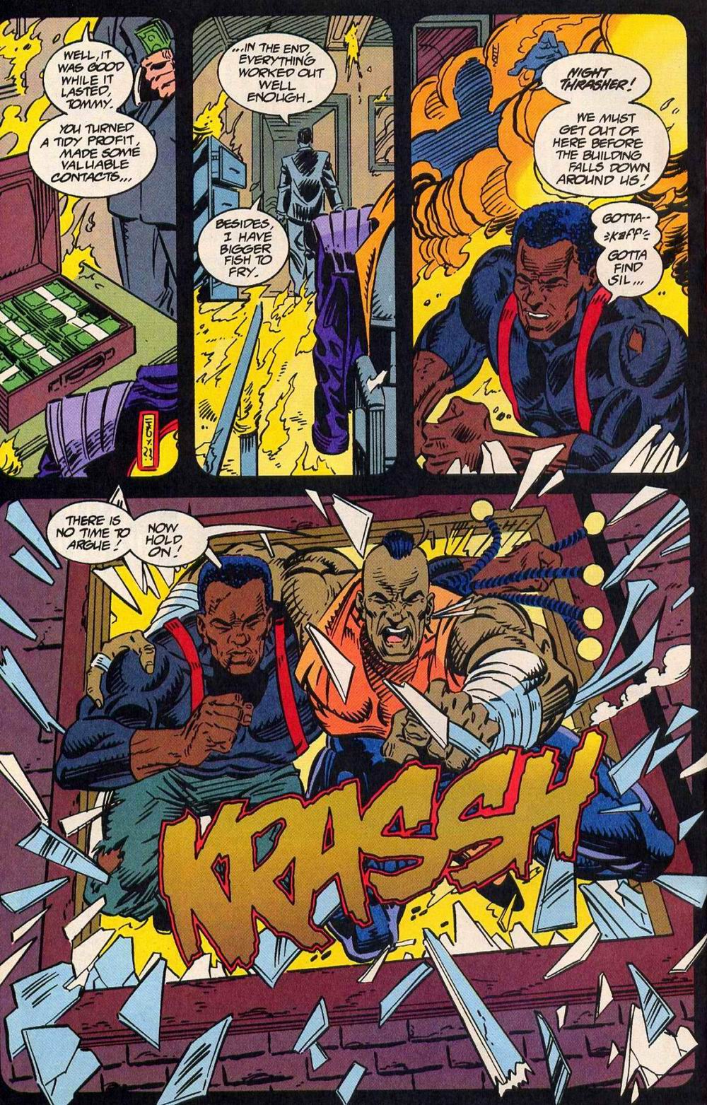 Read online Night Thrasher comic -  Issue #13 - 18