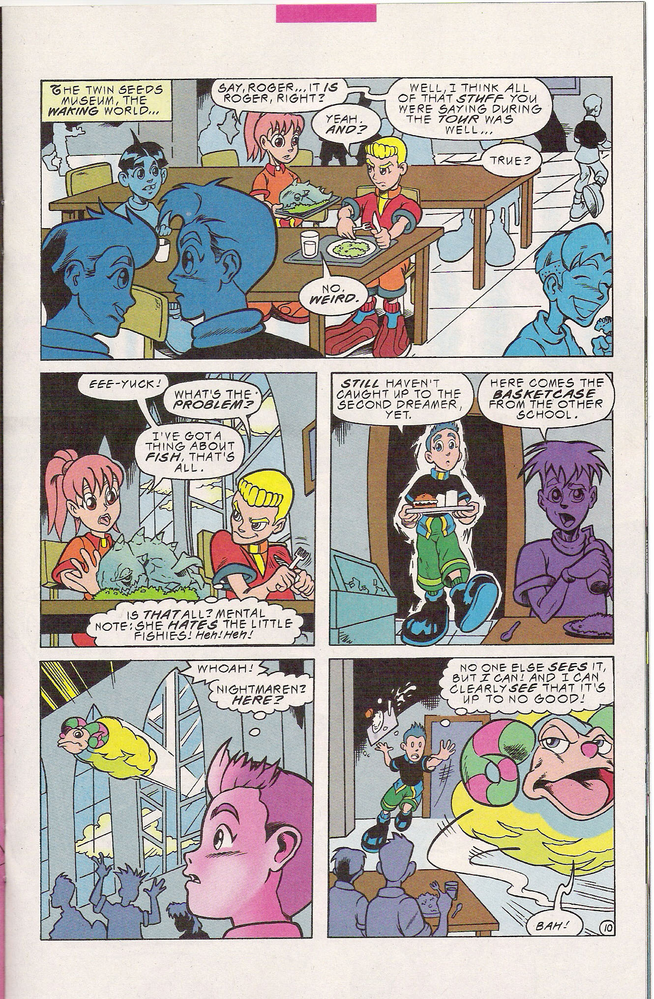 Read online NiGHTS into Dreams... comic -  Issue #2 - 12