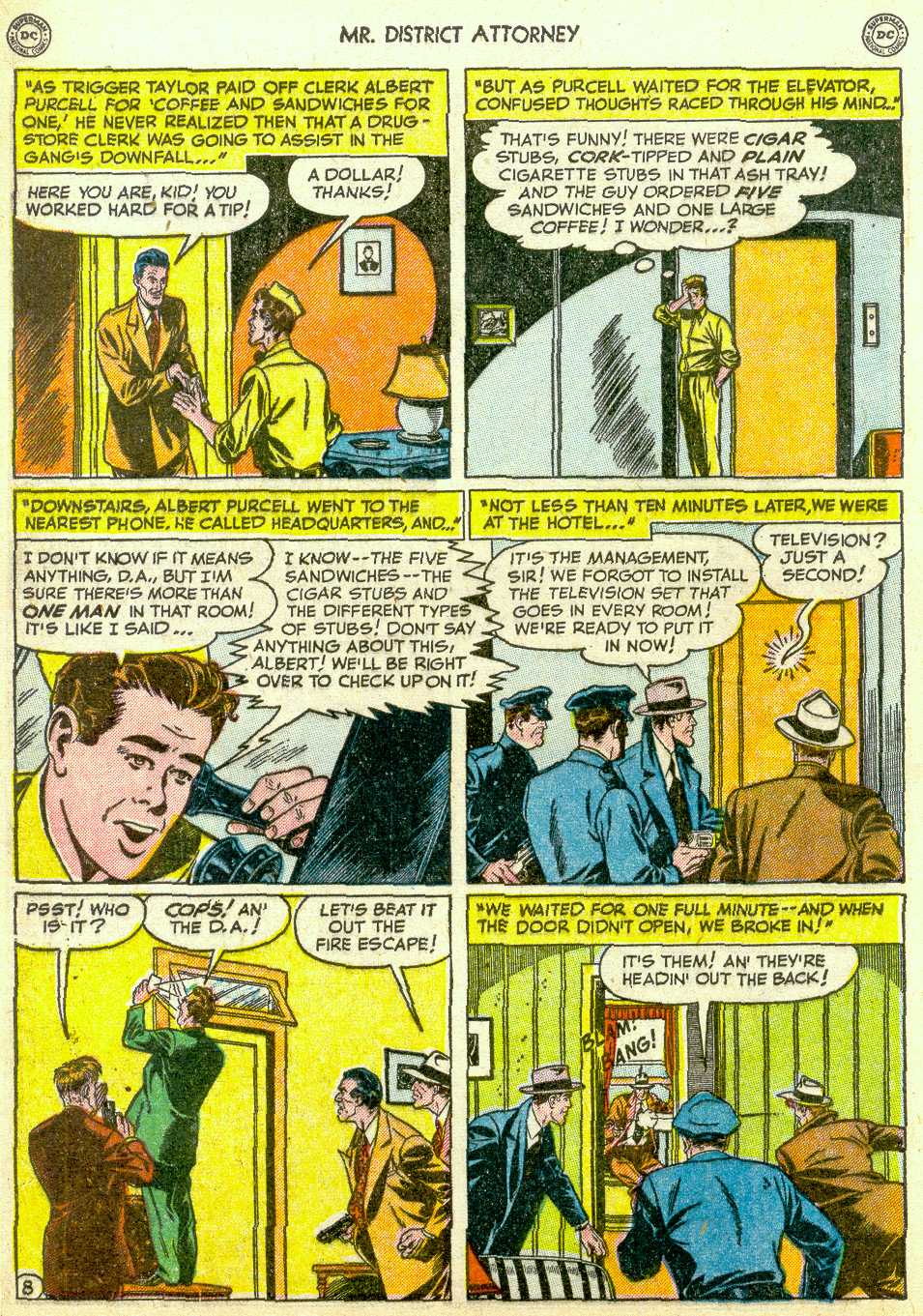 Read online Mr. District Attorney comic -  Issue #20 - 10